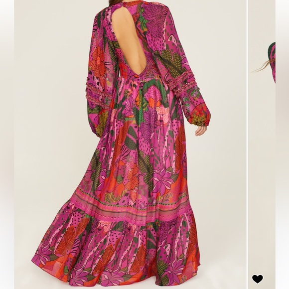 Pink Cool Leopards Maxi Dress - Picture 2 of 3